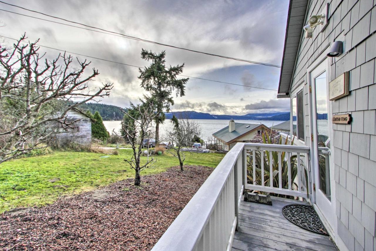 Idyllic Waterfront Cottage With Beach And Sunset Views Port Townsend Exterior foto